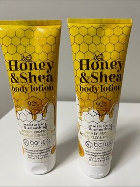 2 Set Barwa Cosmetics Honey & Shea Body Lotion . Size 250ml/ 8.45 fl. Oz‎
